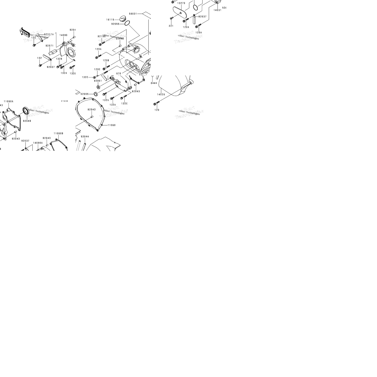 Left Engine Cover(S)