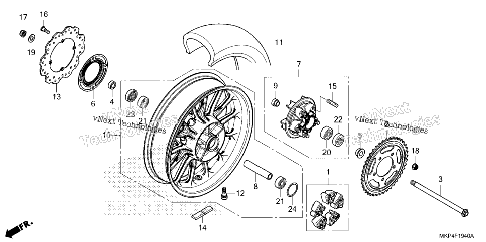 Rear Wheel