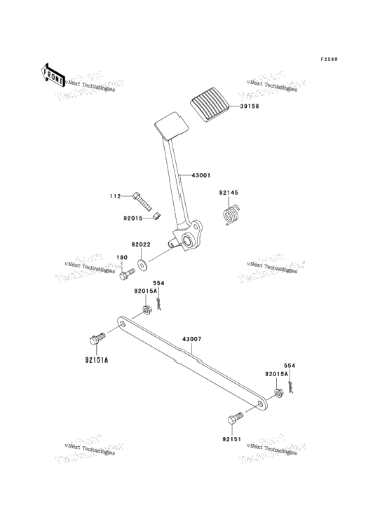 Brake Pedal/Torque Link