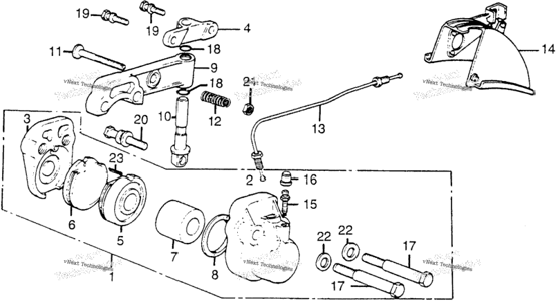 Front Brake Caliper
