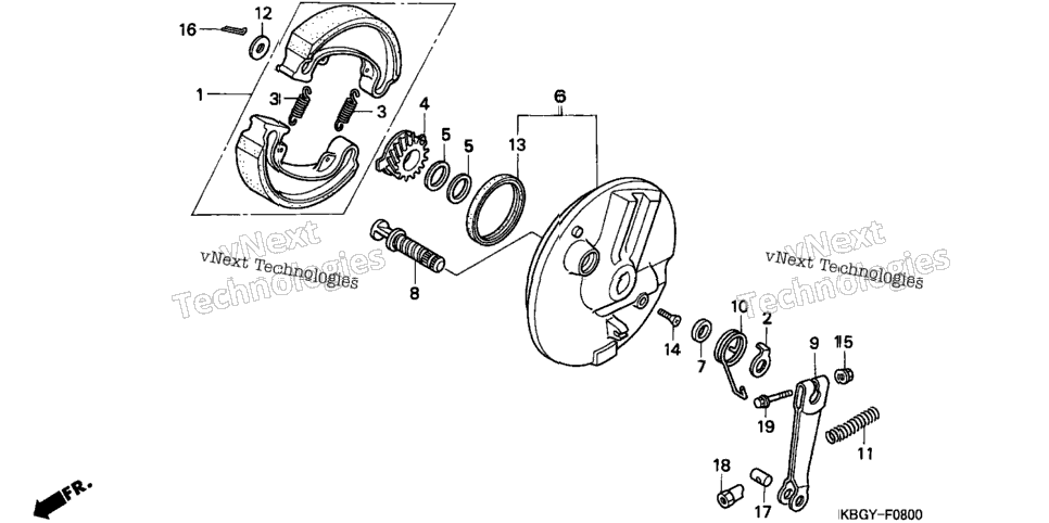 Front Brake Panel