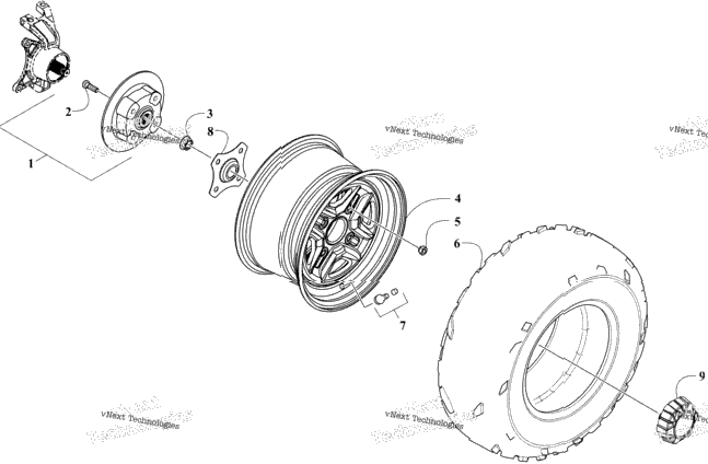 Wheel And Tire Assembly