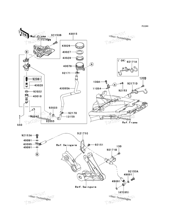 Rear Master Cylinder