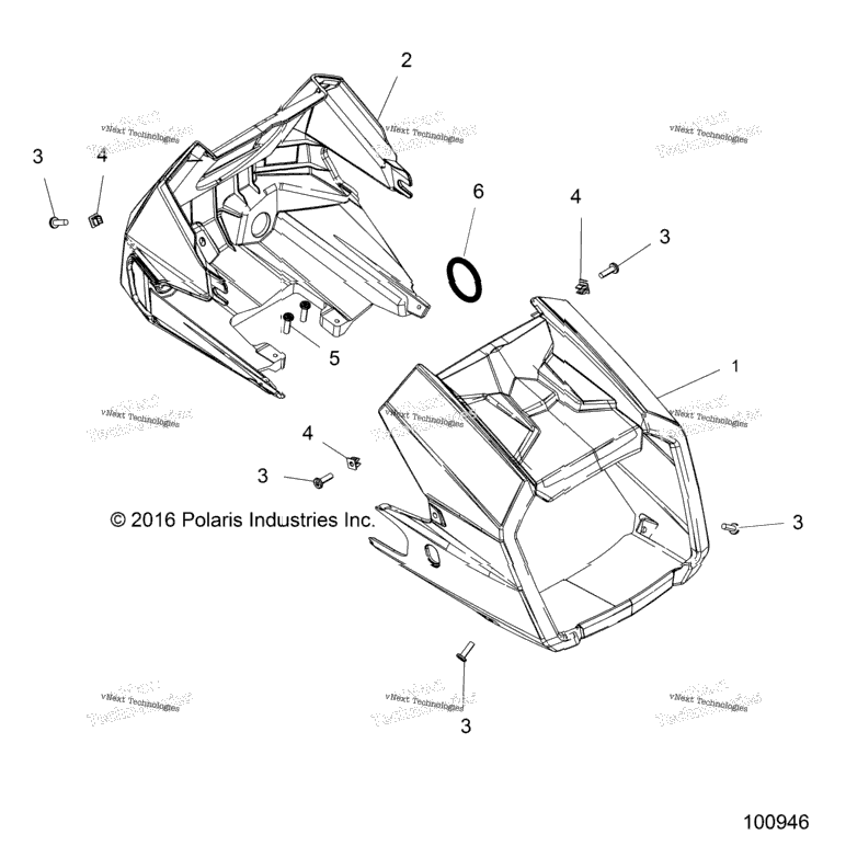 Body, Headlight Pod