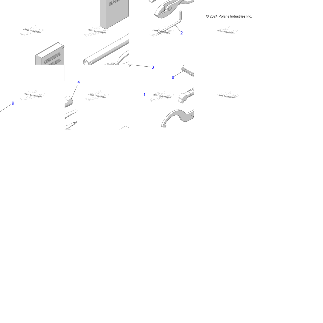 Reference Tool Kit And Owners Manual