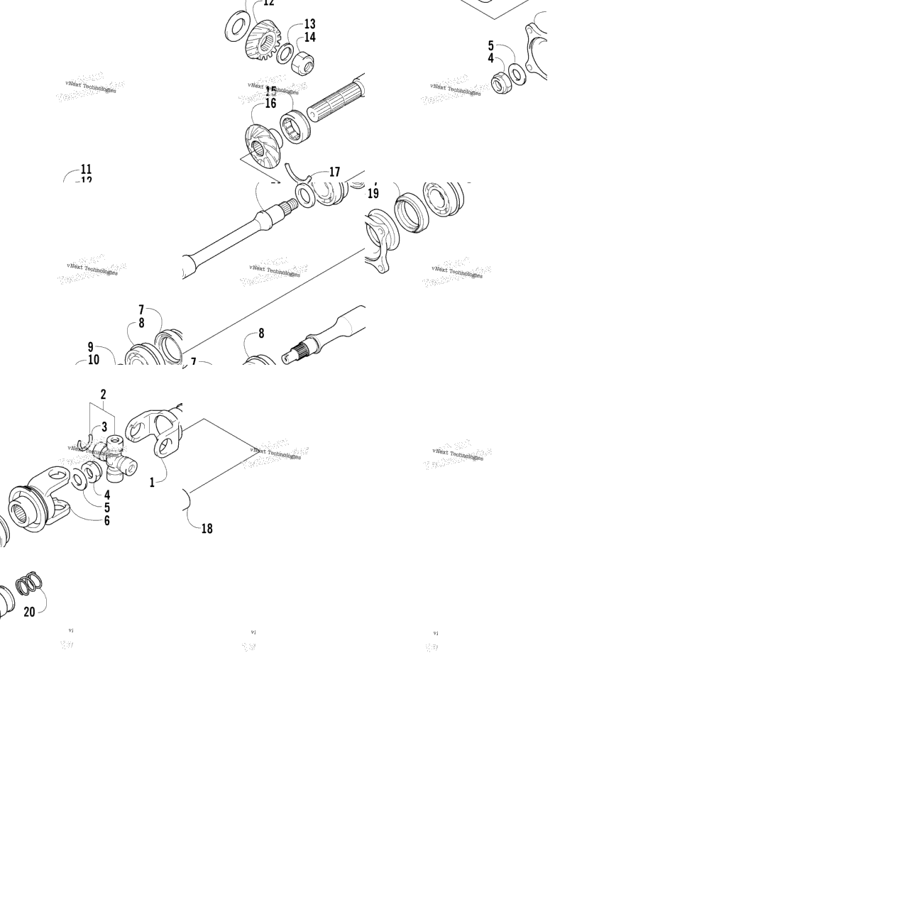 Secondary Drive Assembly