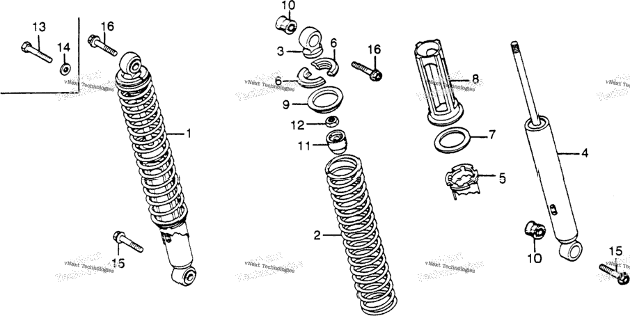 Rear Shock Absorber