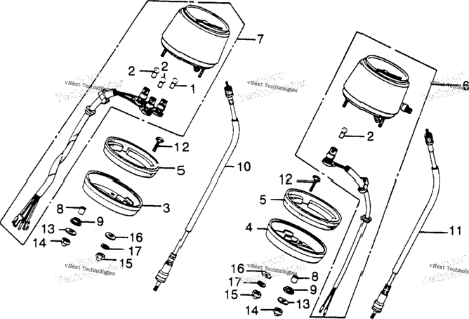 Speedometer + Tachometer