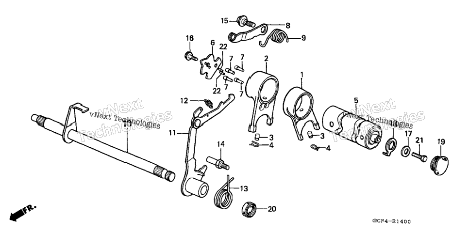 Gearshift Drum