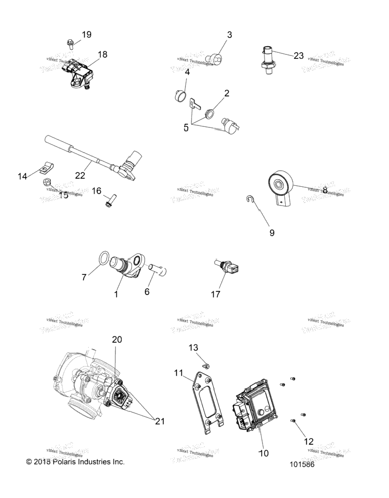 Electrical, Switches, Sensors & Ecm