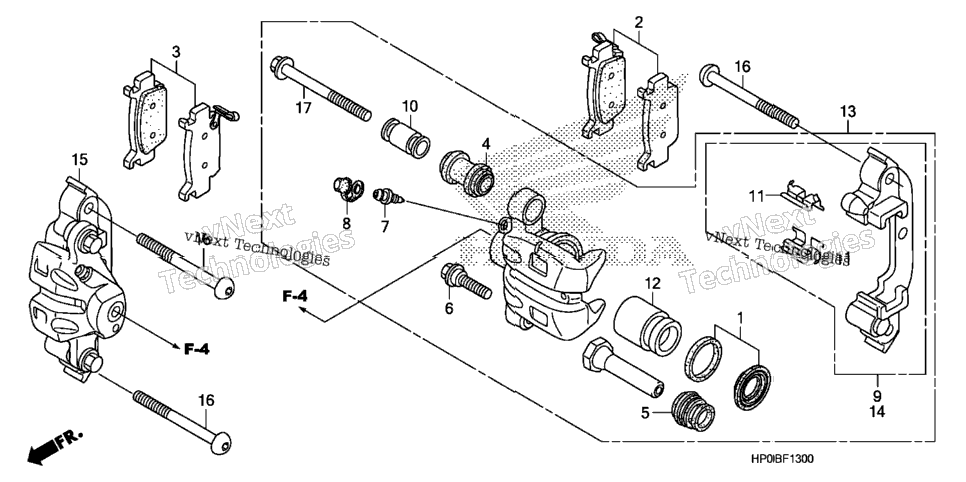 Front Brake Caliper