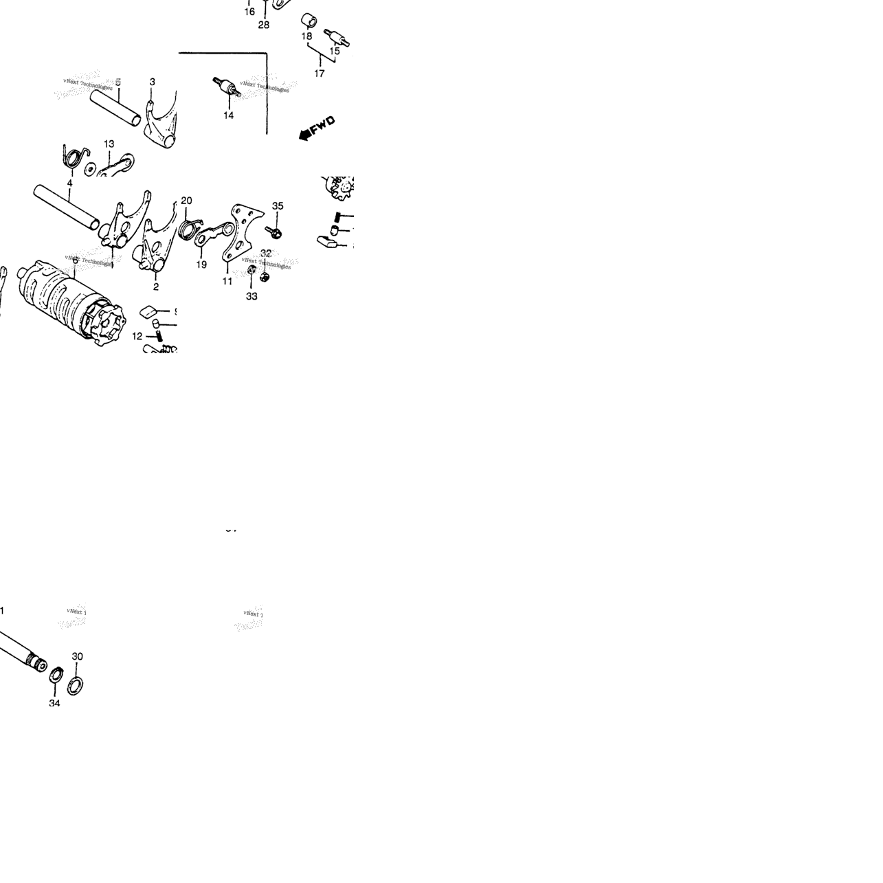 Gearshift Drum