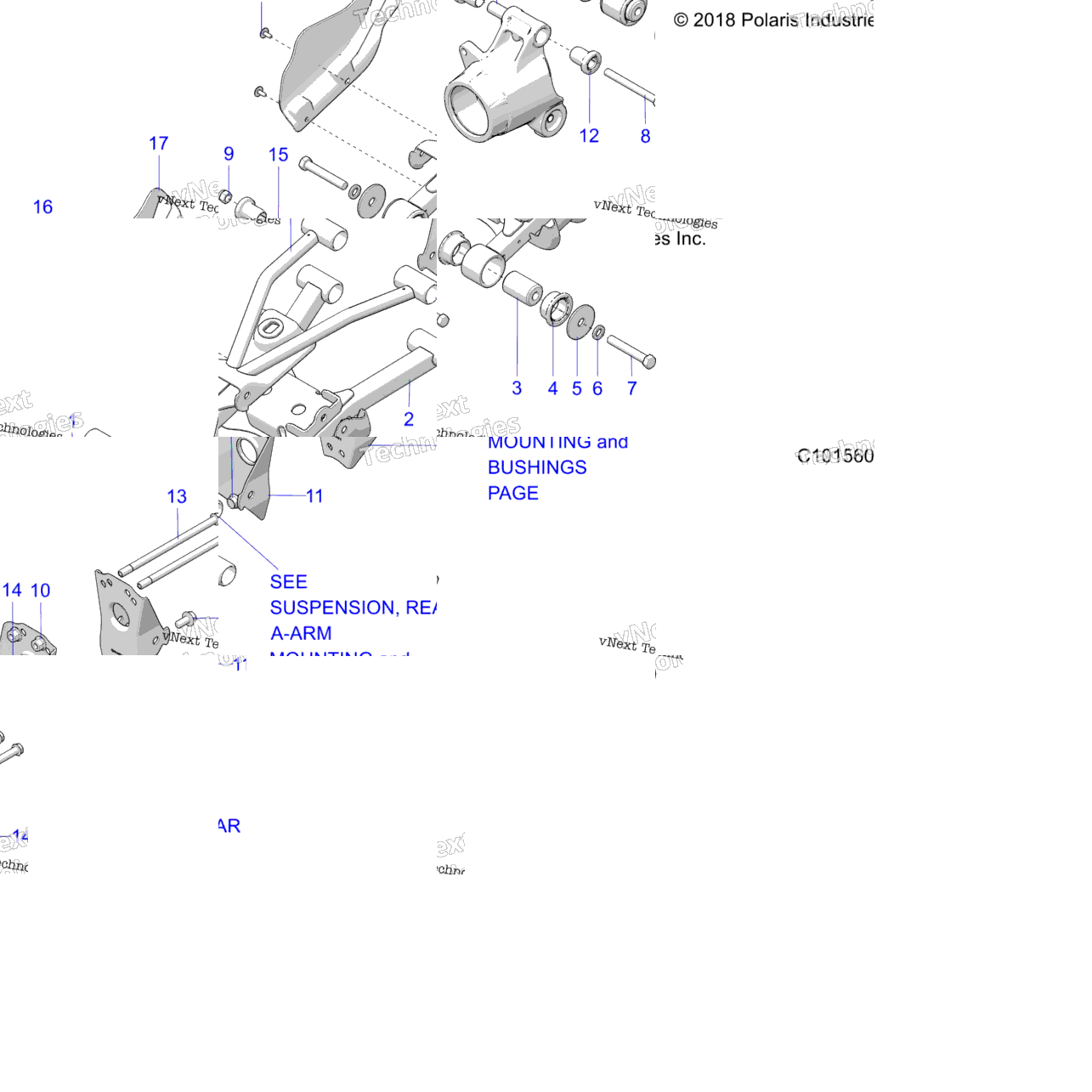 Suspension, Rear