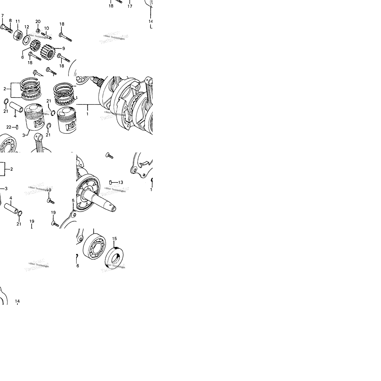 Crankshaft + Piston