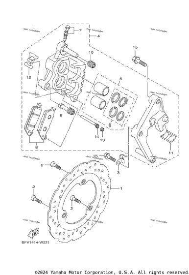 Front Brake Caliper