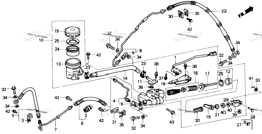 Rear Brake Master Cylinder