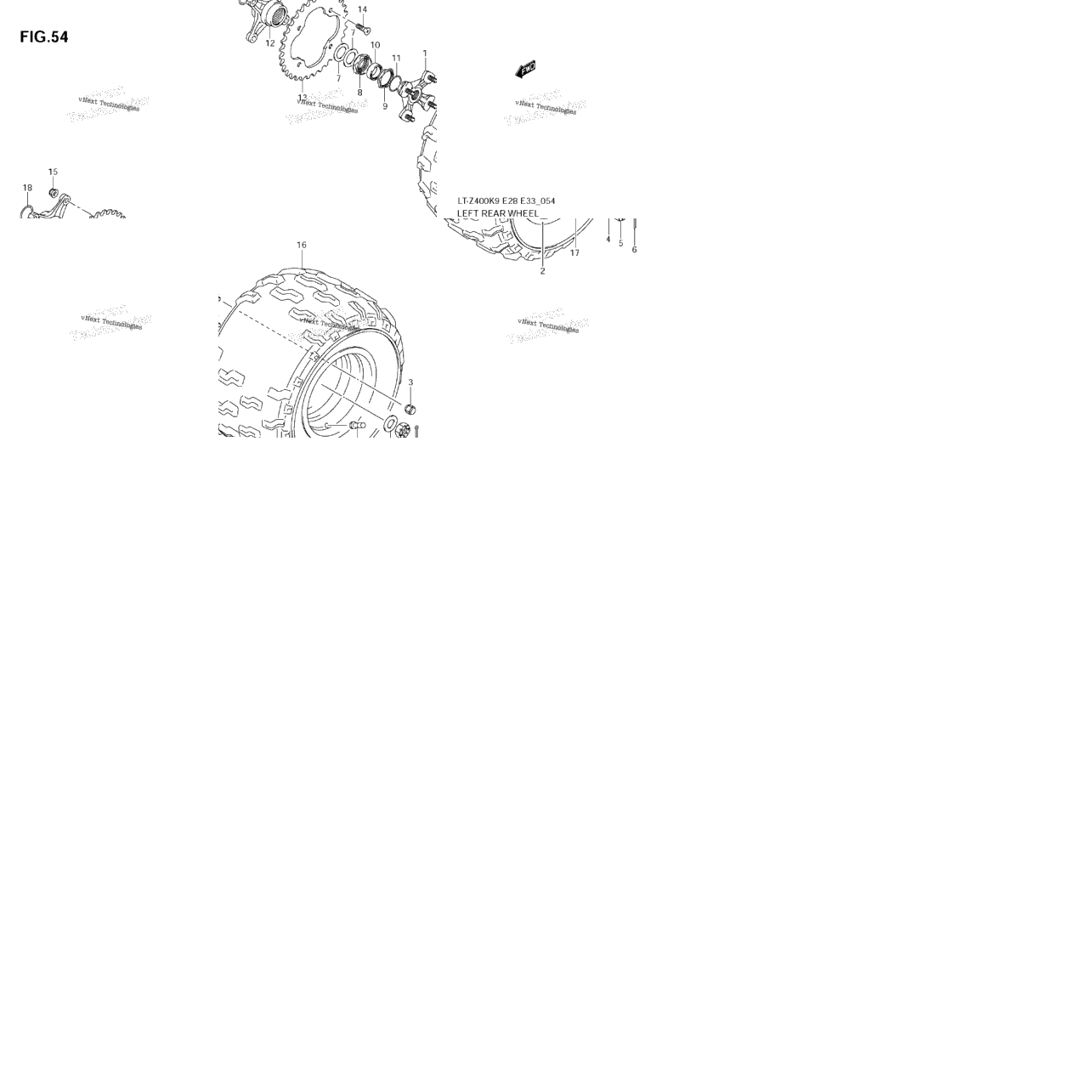 Left Rear Wheel
