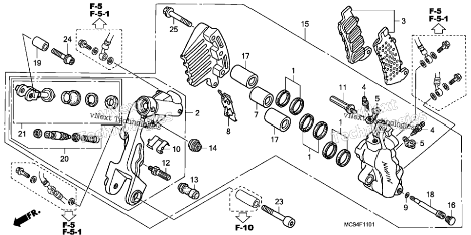Left Front Brake Caliper