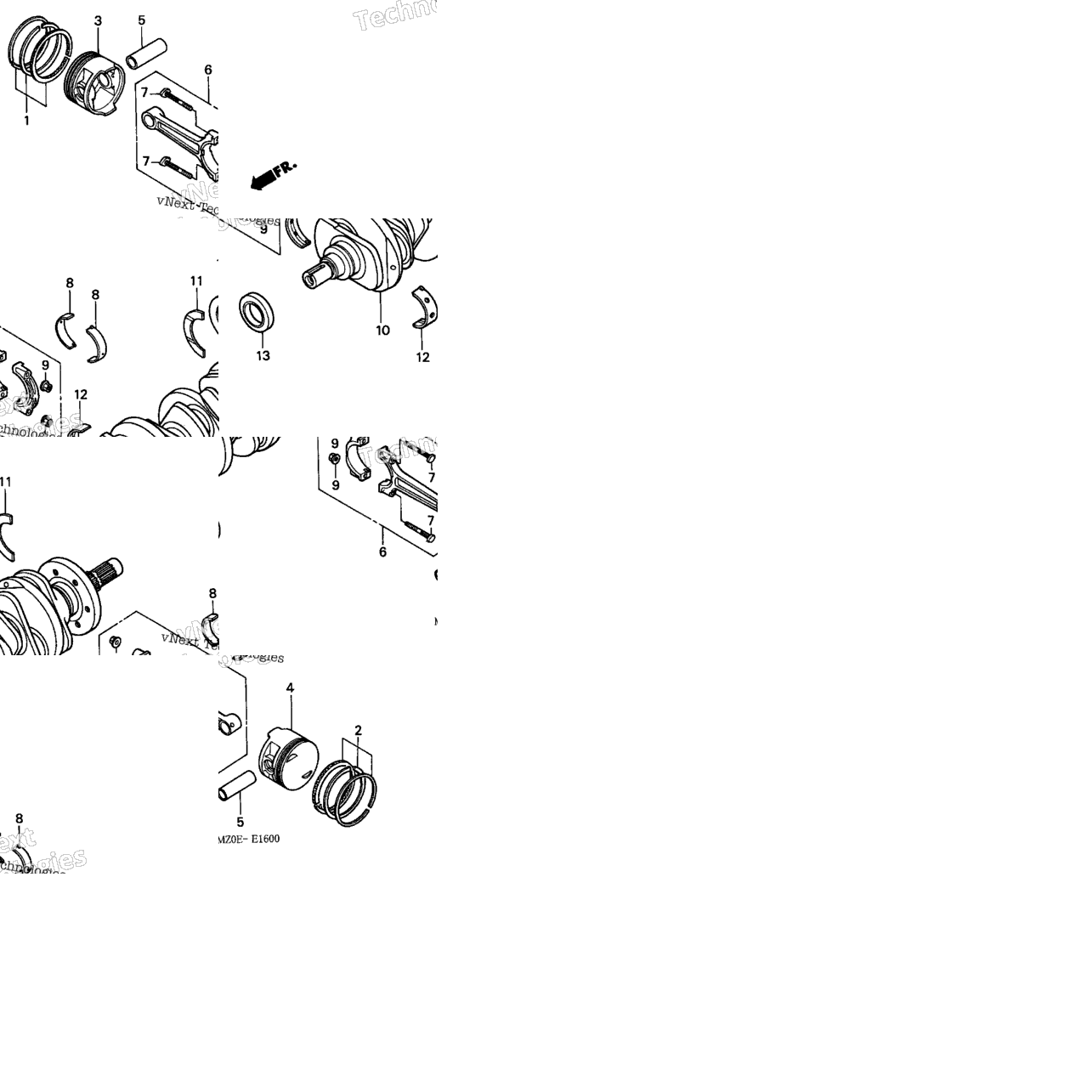 Crankshaft + Piston