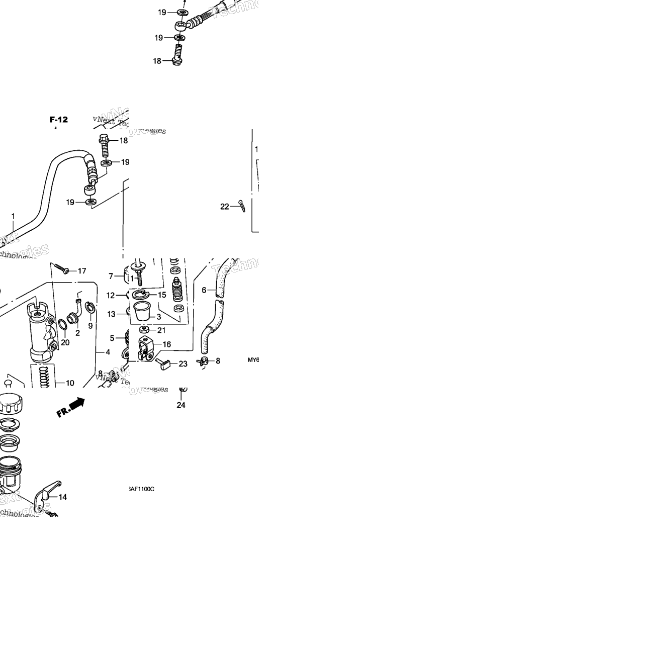Rear Brake Master Cylinder