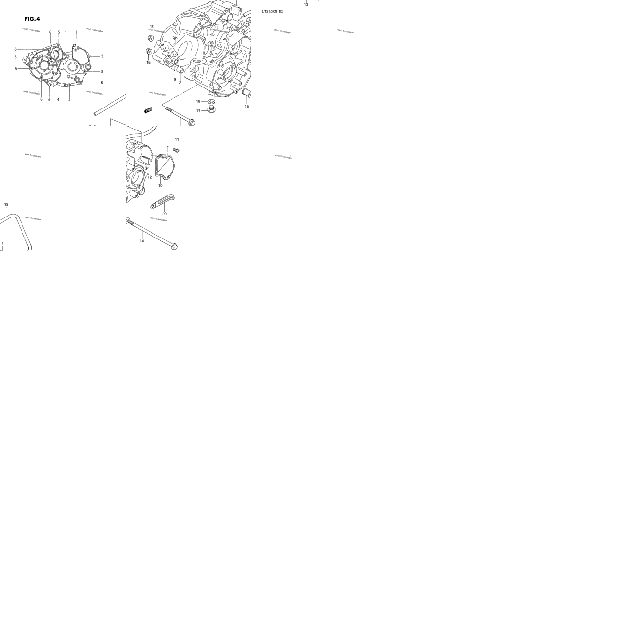 Crankcase (Model F/G)
