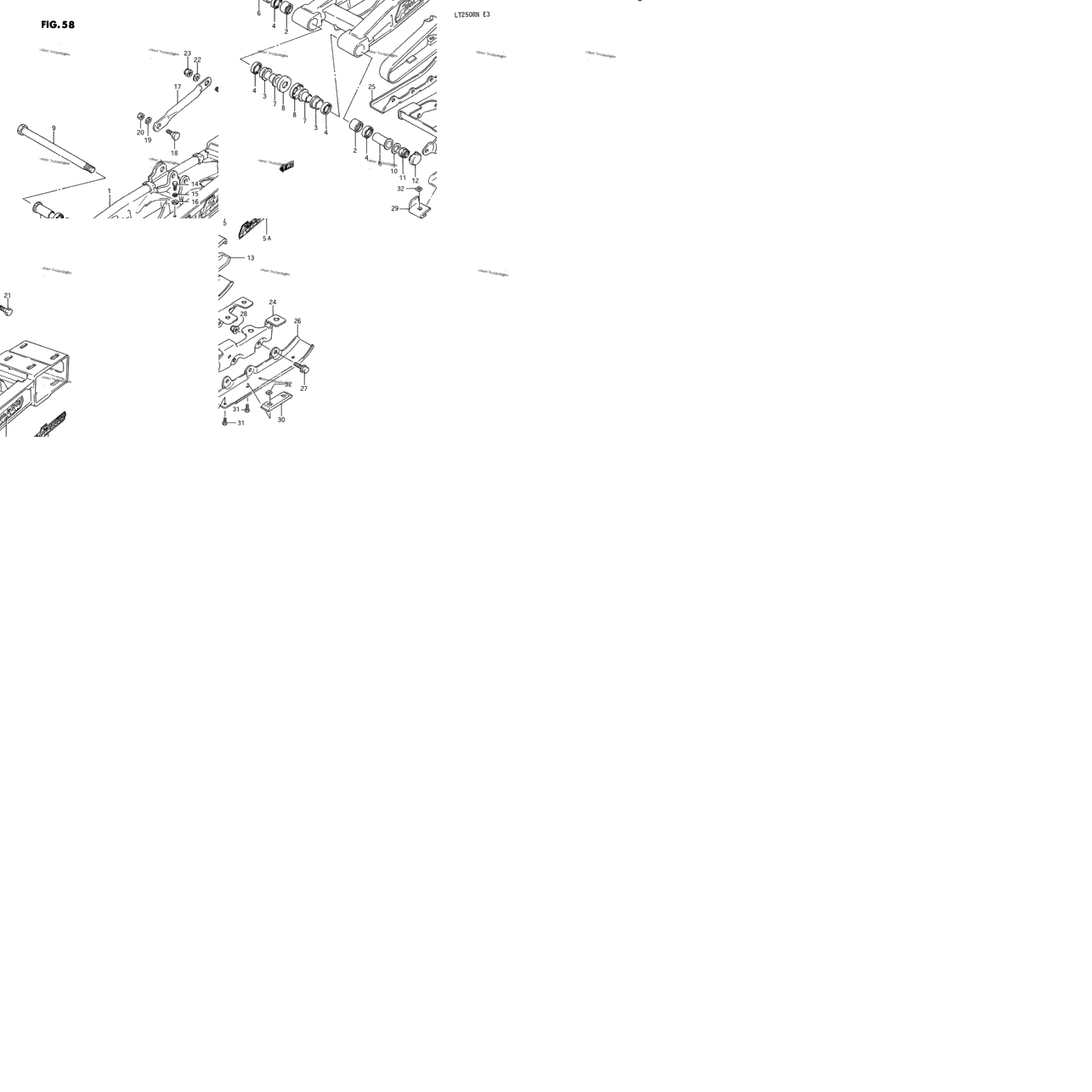 Rear Swinging Arm (Model H/J/K/L)