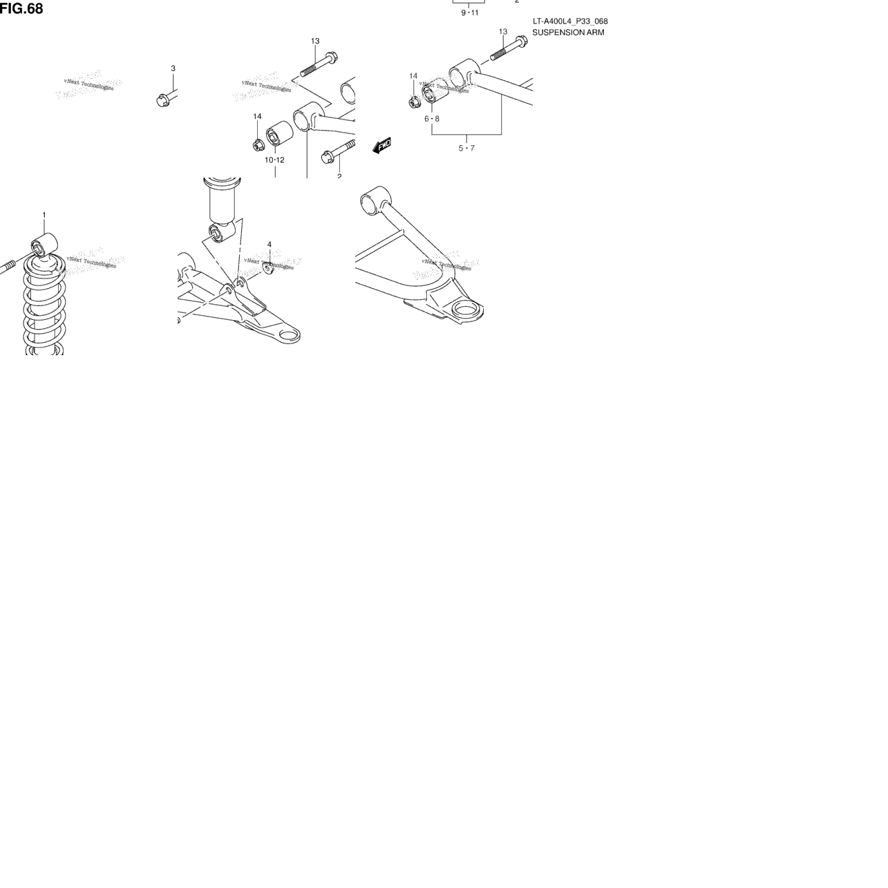 Suspension Arm (Lt-A400zl4 P33)