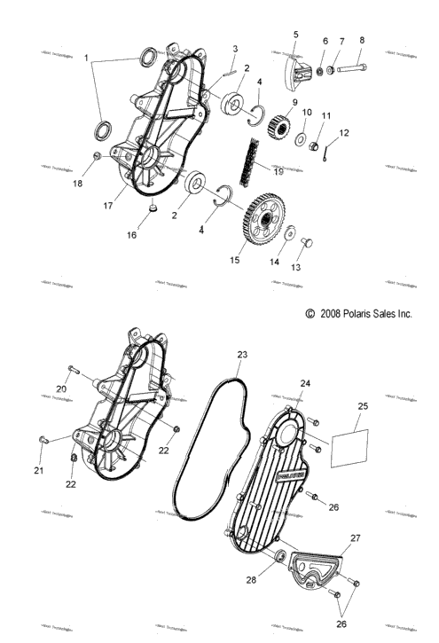 Drive Train, Chaincase