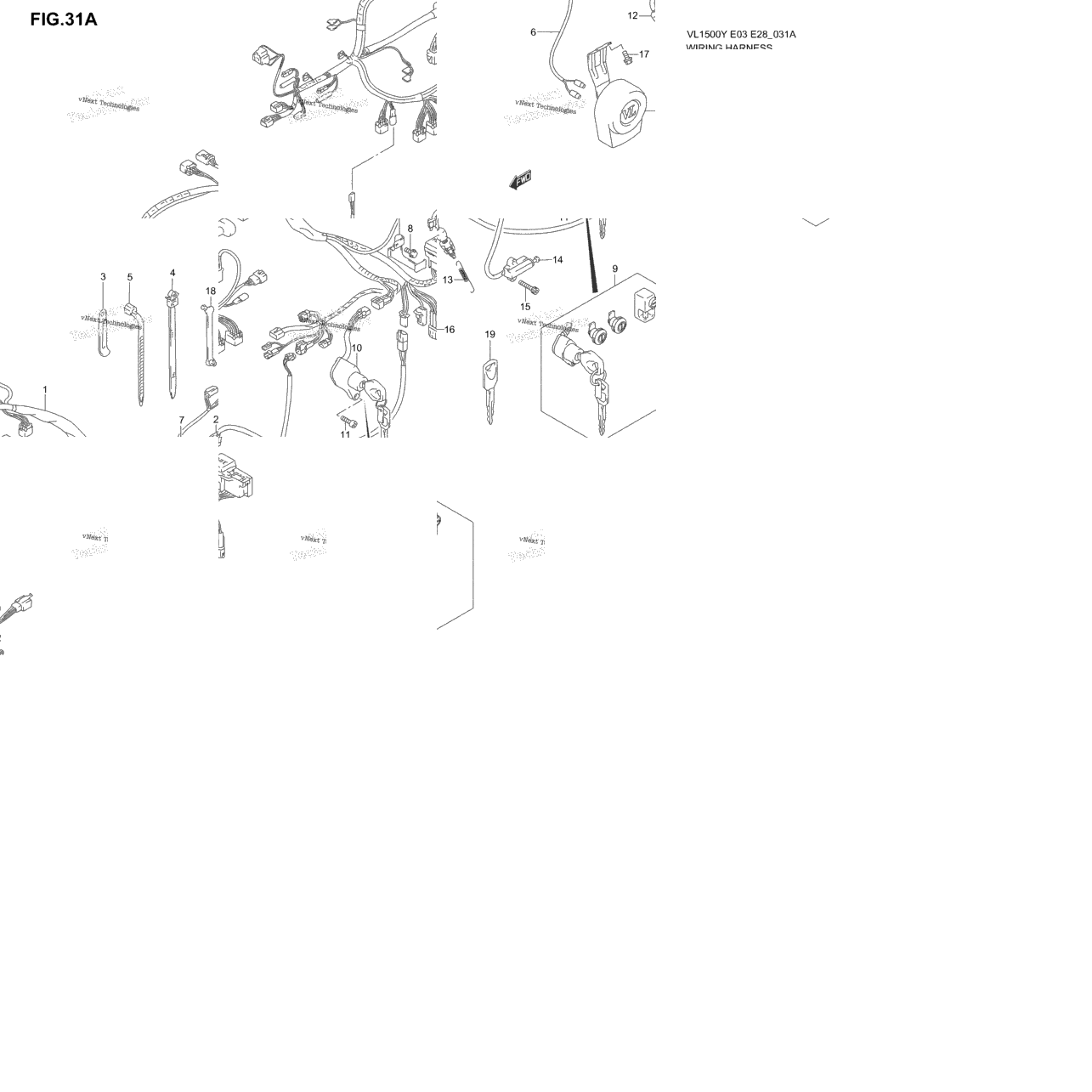 Wiring Harness (Model Y/K1/K2)