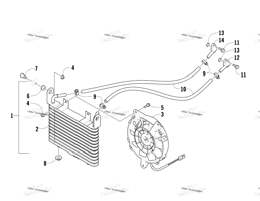 Oil Cooler Assembly