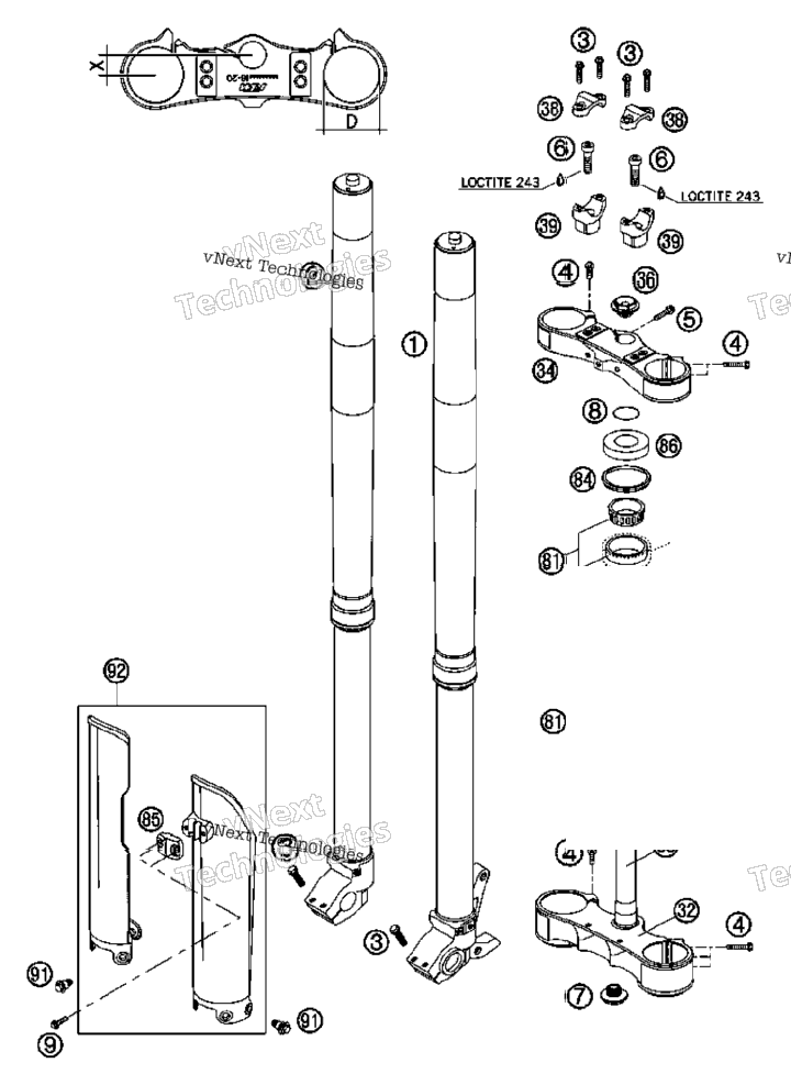 Front Fork Wp