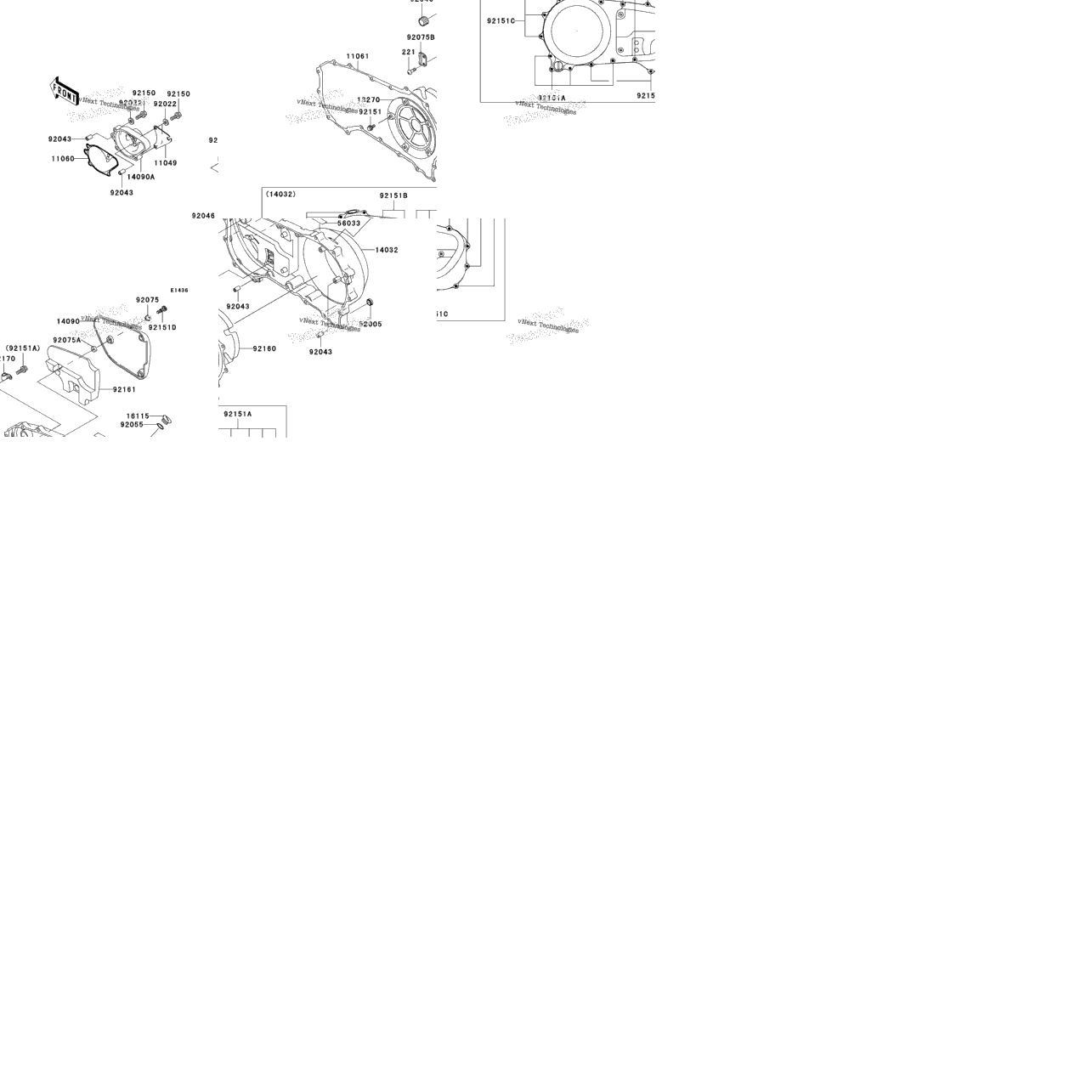 Right Engine Cover(S)