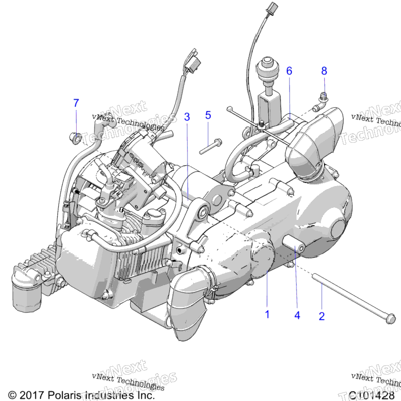Engine, Engine & Transmission Mounting