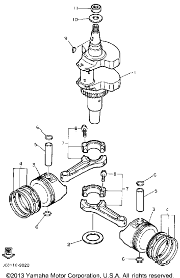 Crankshaft Piston