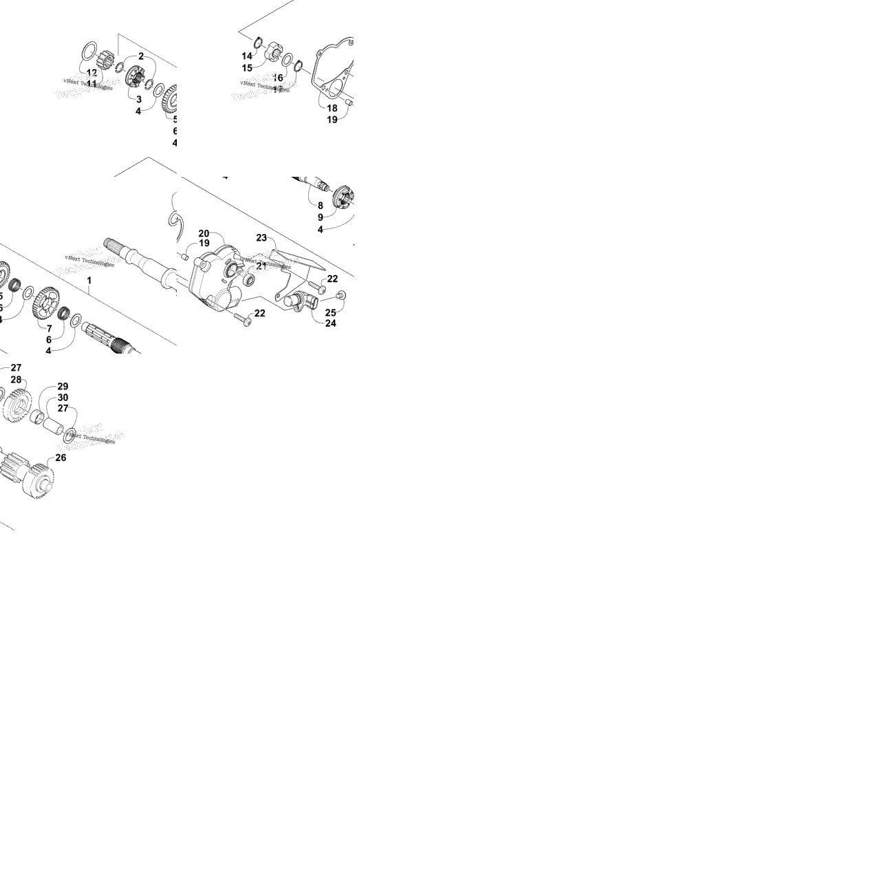 Secondary Transmission Assembly