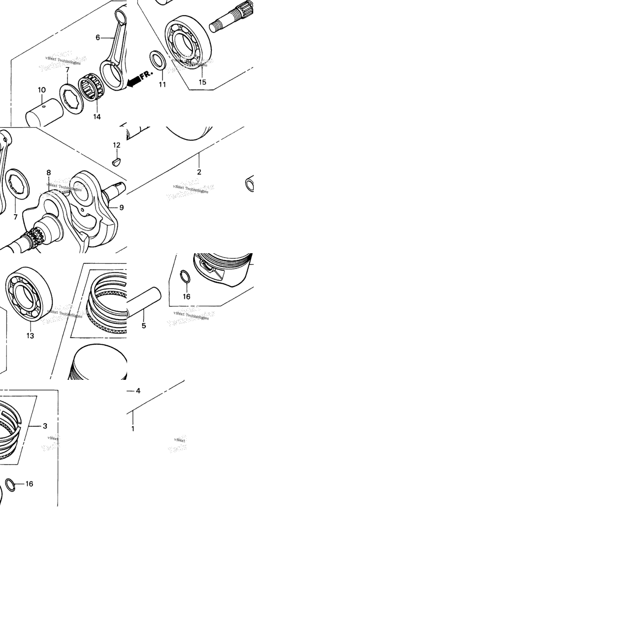 Crankshaft + Piston
