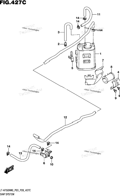 Evap System (Lt-A750xpzm0 P33)