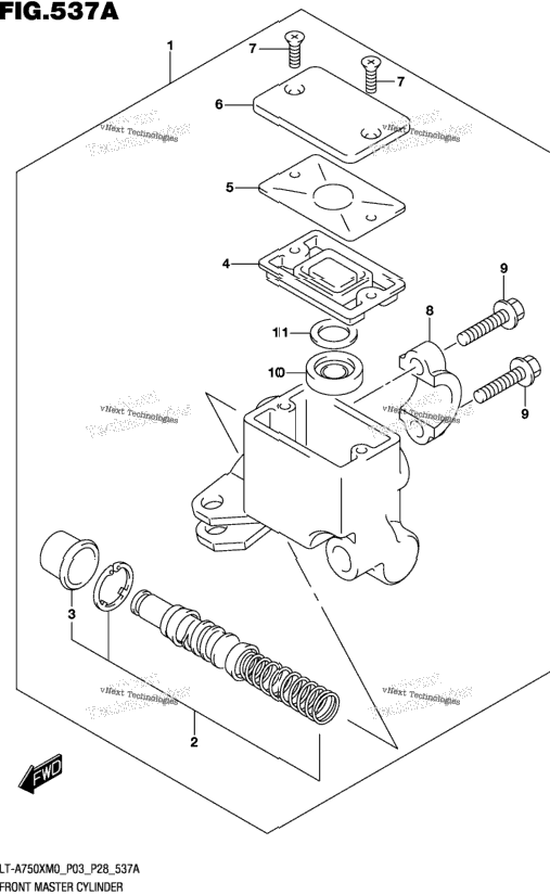 Front Master Cylinder