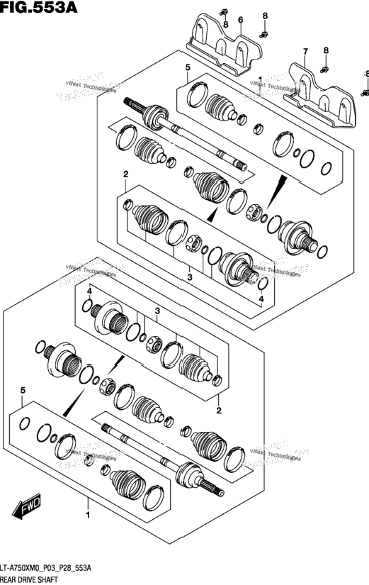 Rear Drive Shaft