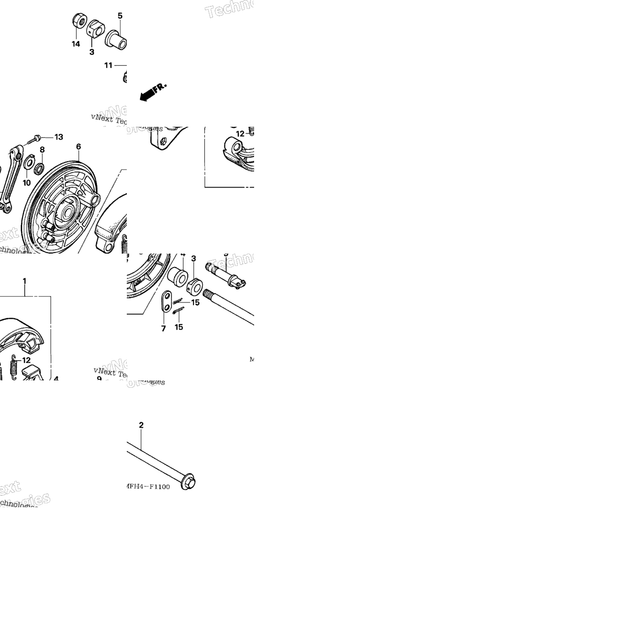 Rear Brake Panel