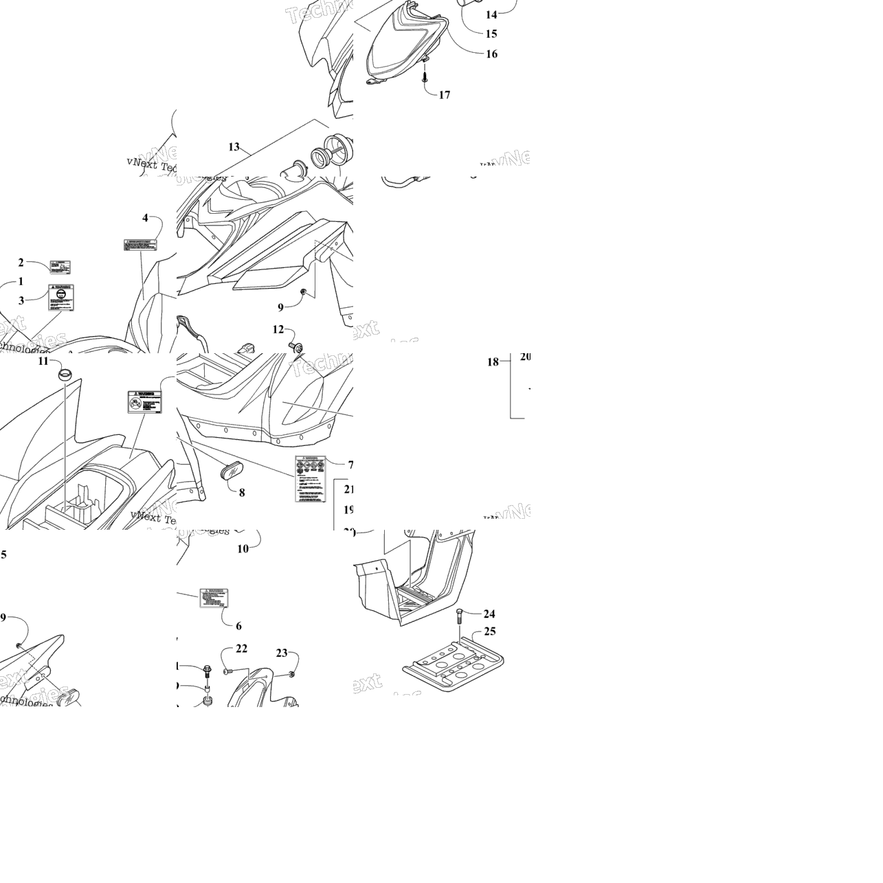 Body Panel And Headlight Assembly