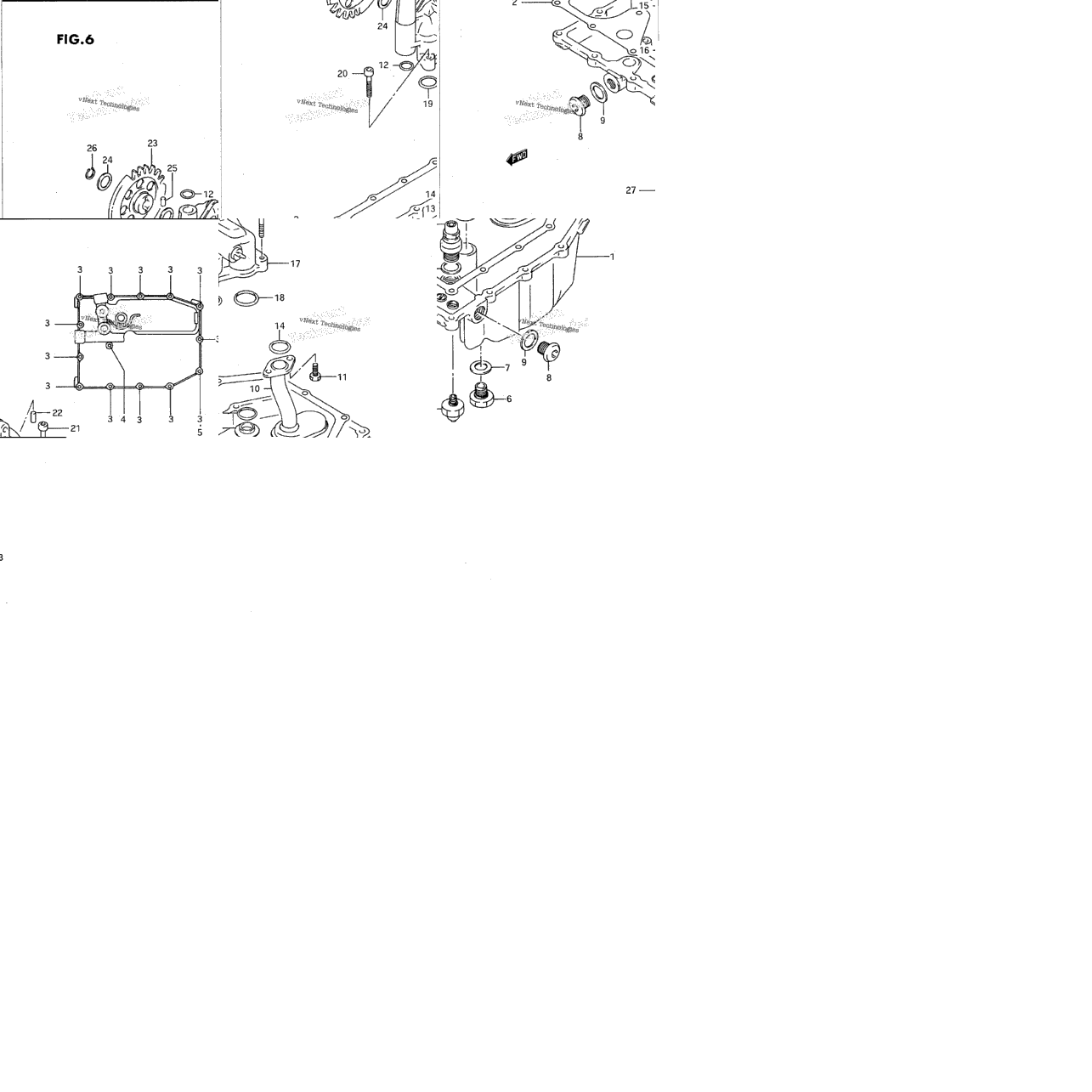 Oil Pan - Oil Pump