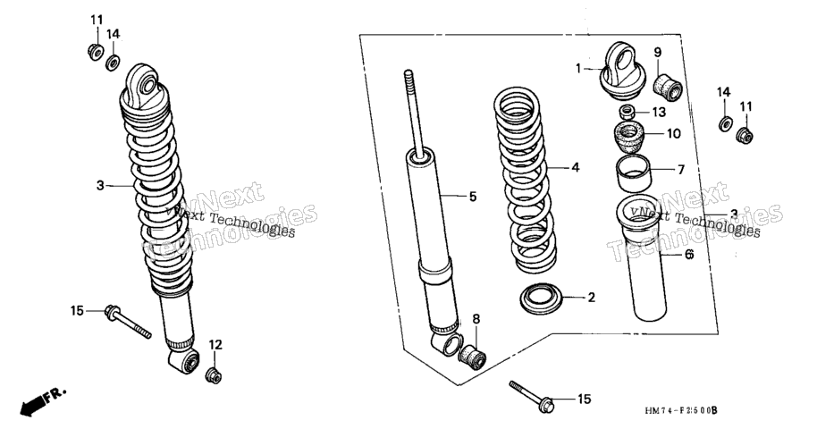 Rear Shock Absorber