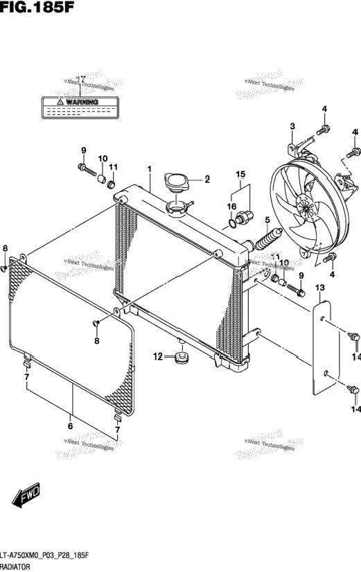 Radiator (Lt-A750xpm0 P33)