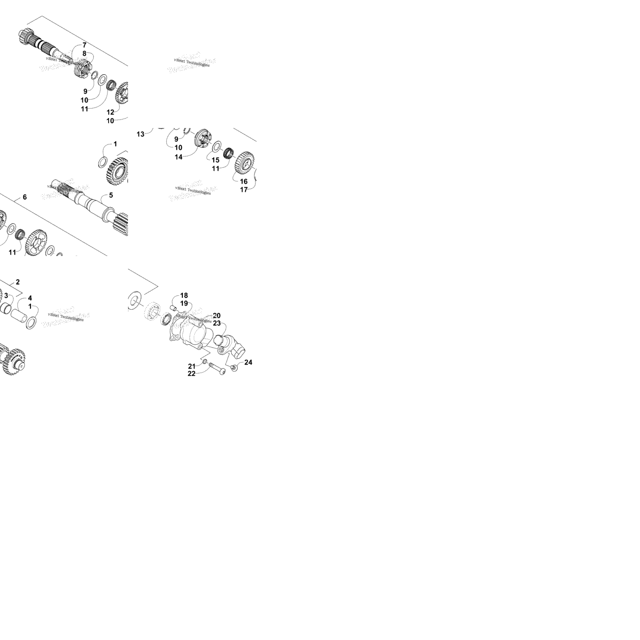 Secondary Transmission Assembly