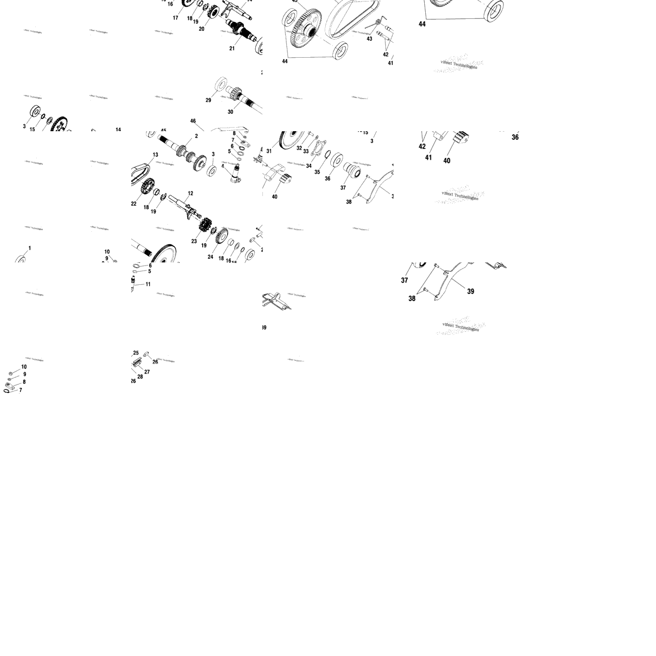 Gearcase (4959905990C013)
