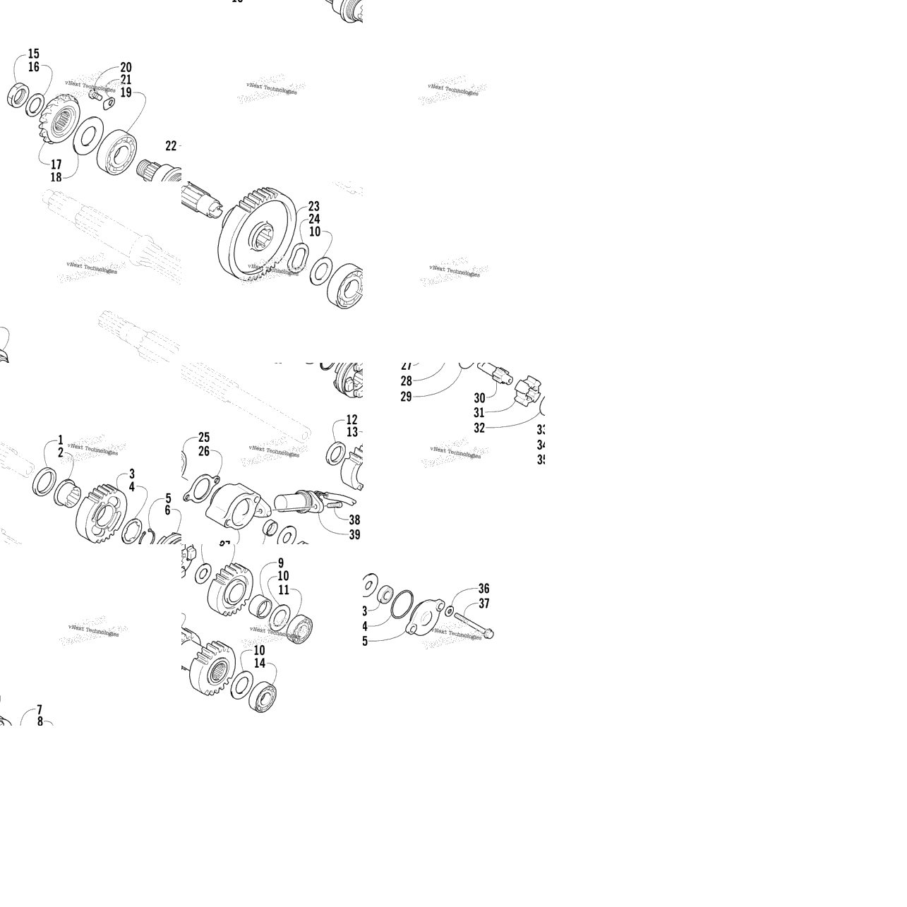 Secondary Transmission Assembly