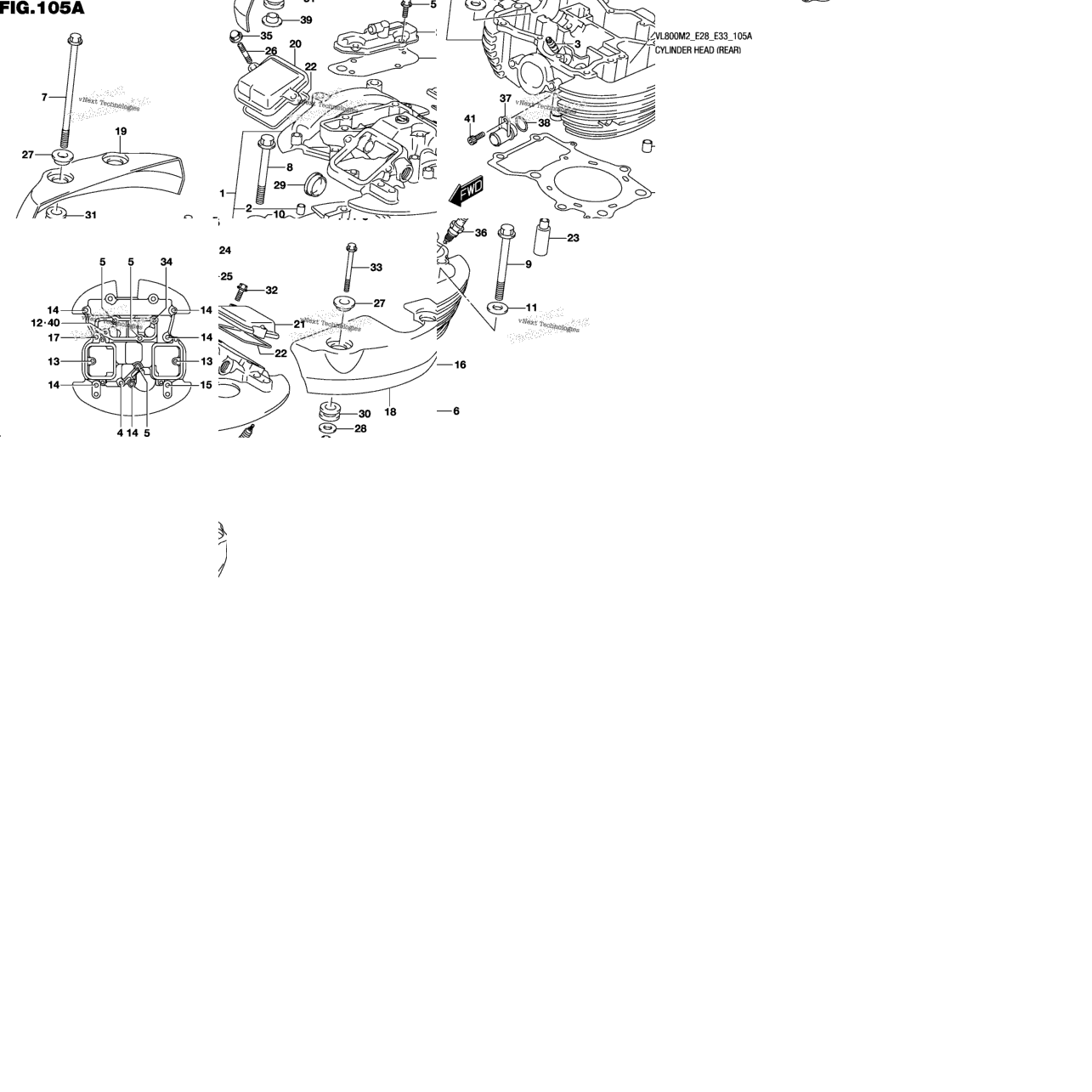 Cylinder Head (Rear)