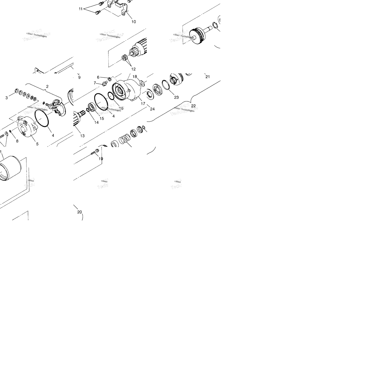 Starting Motor Xpress (4935923592D007)