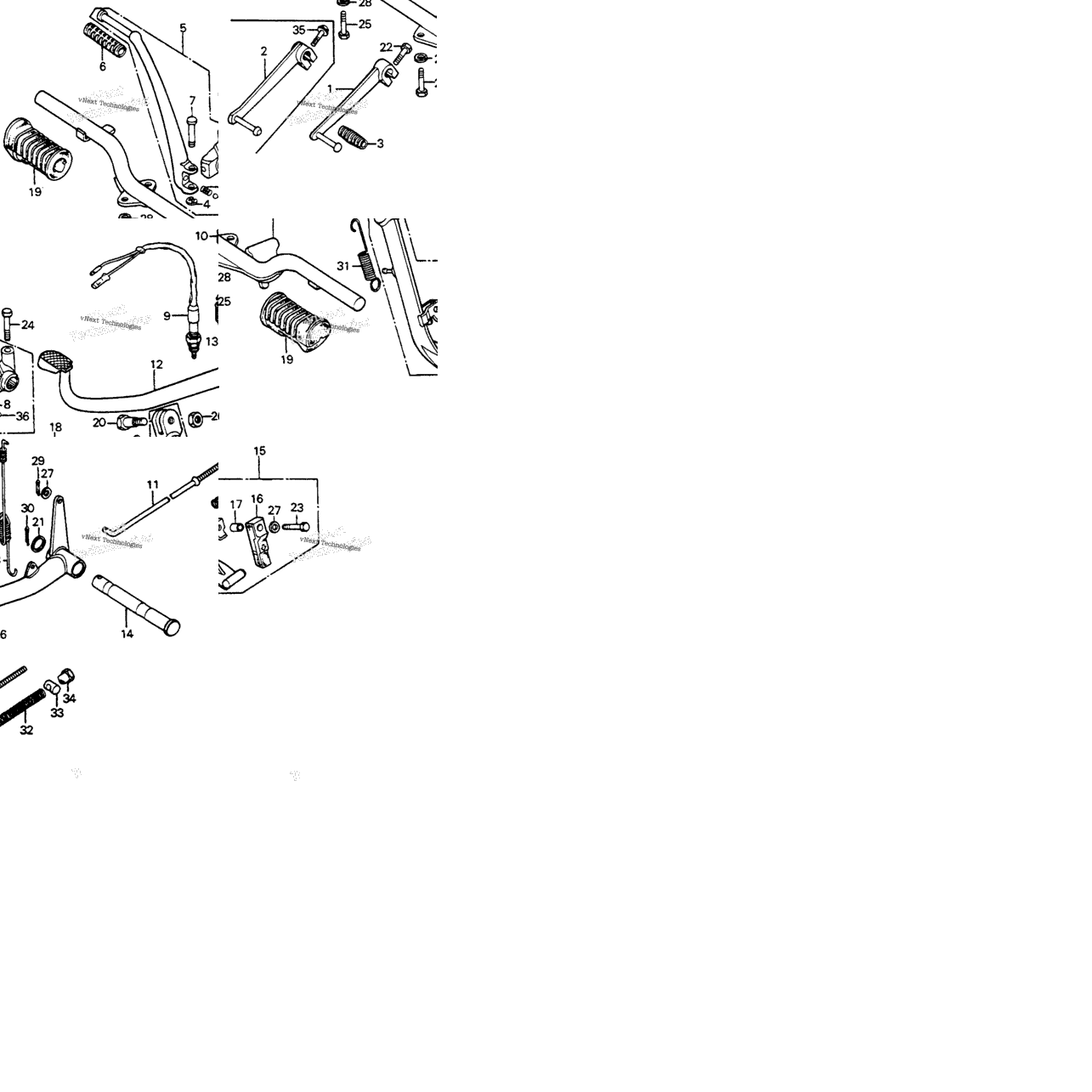 Pedal + Kick Arm + Stand 76,78